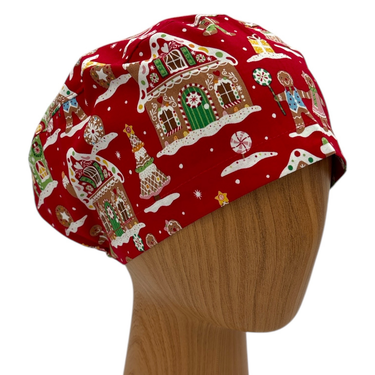 Christmas Scrub Cap - Euro Style
