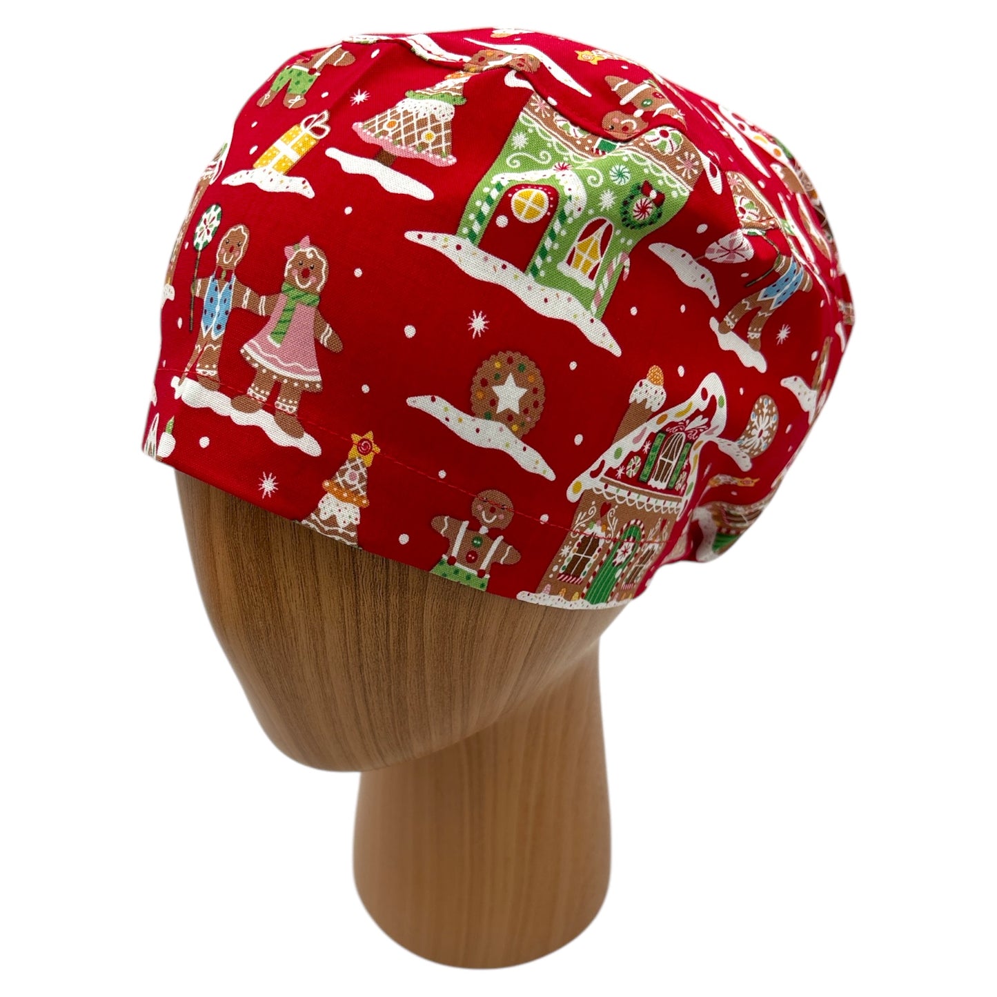 Christmas Scrub Cap - Euro Style