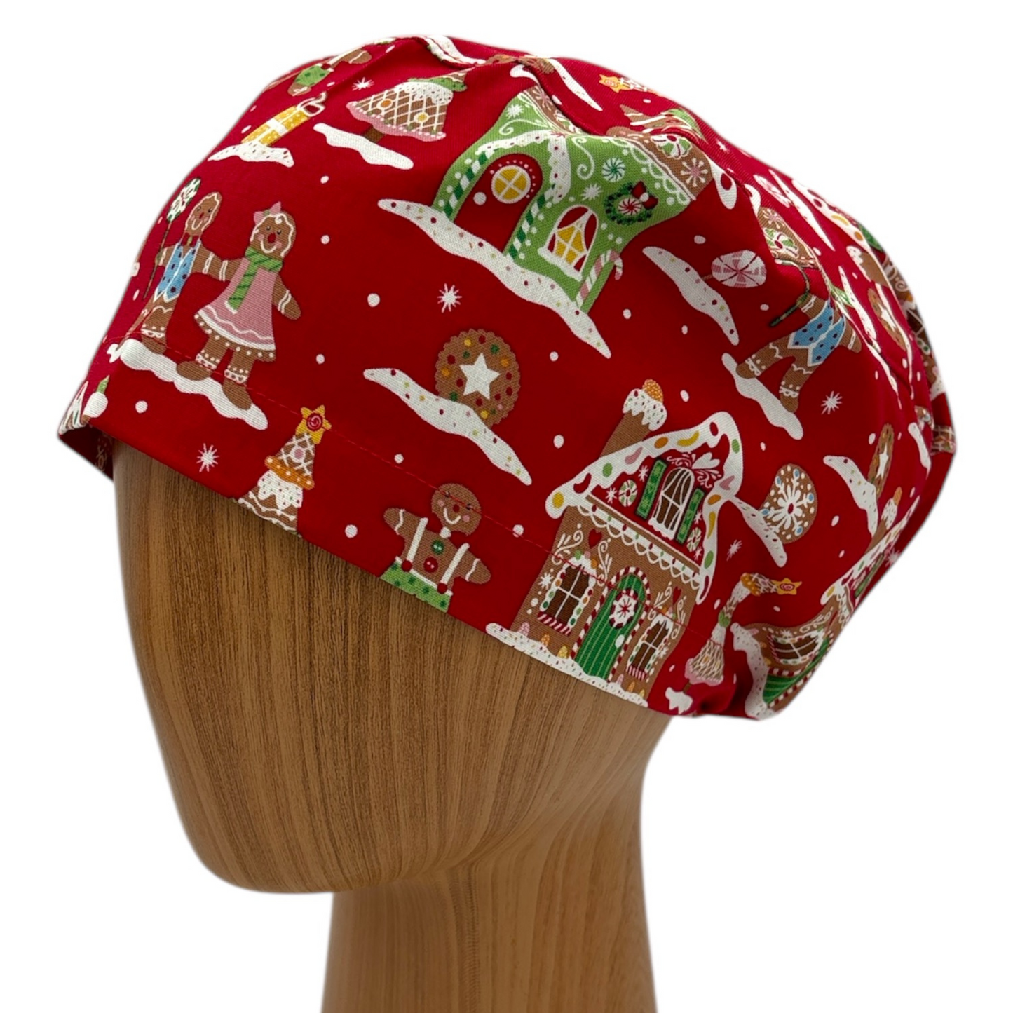 Christmas Scrub Cap - Euro Style