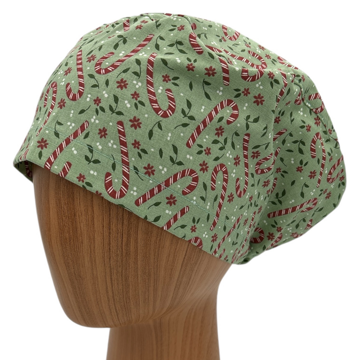 Christmas Scrub Cap - Euro Style