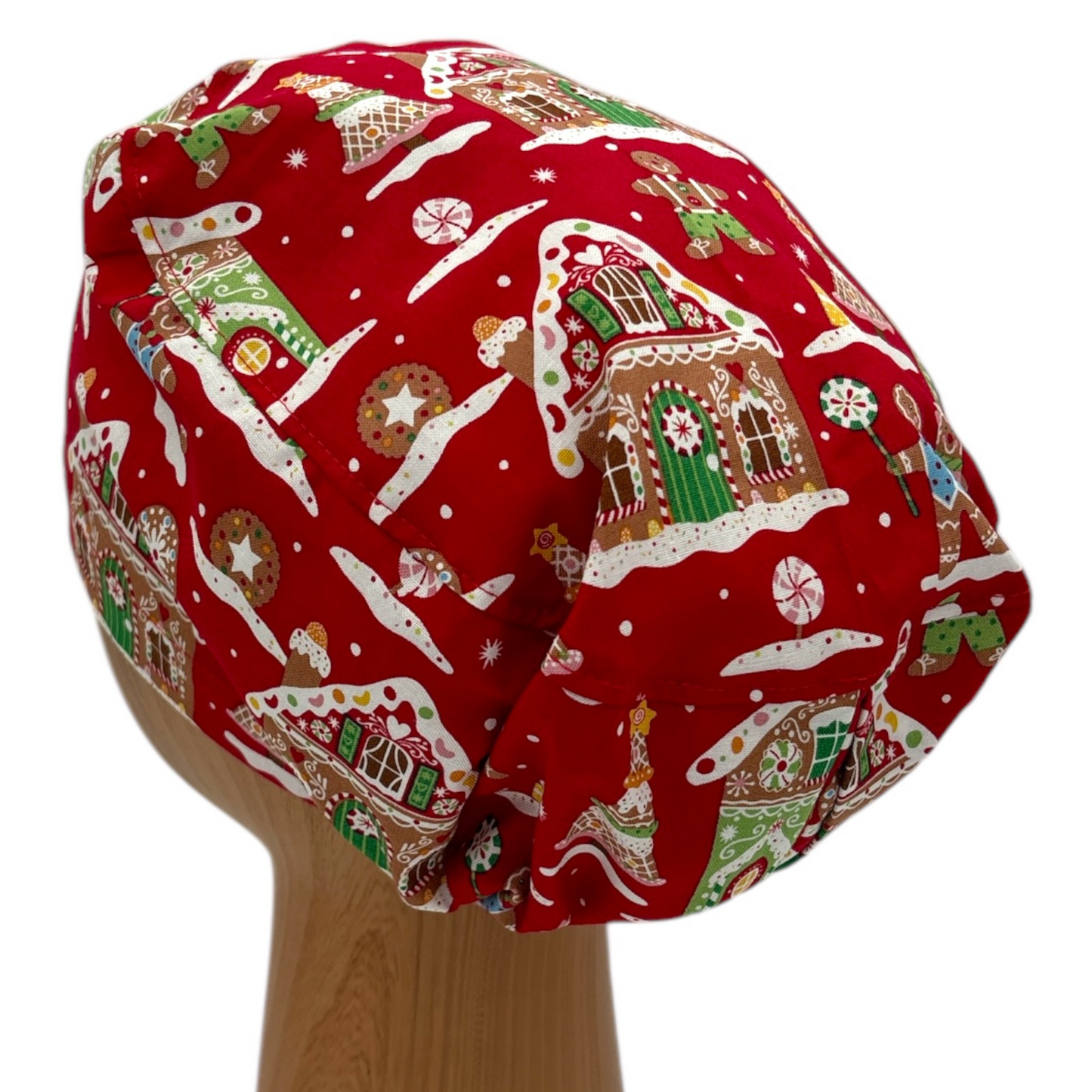 Christmas Scrub Cap - Euro Style