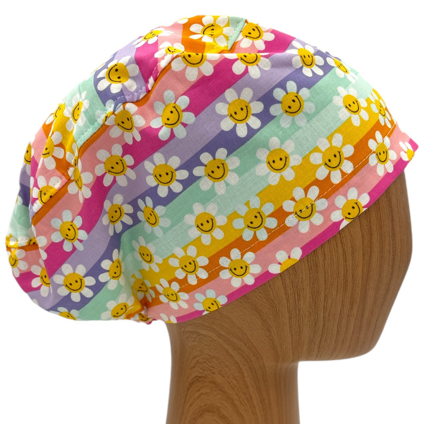 Daisy Scrub Cap - Euro Style