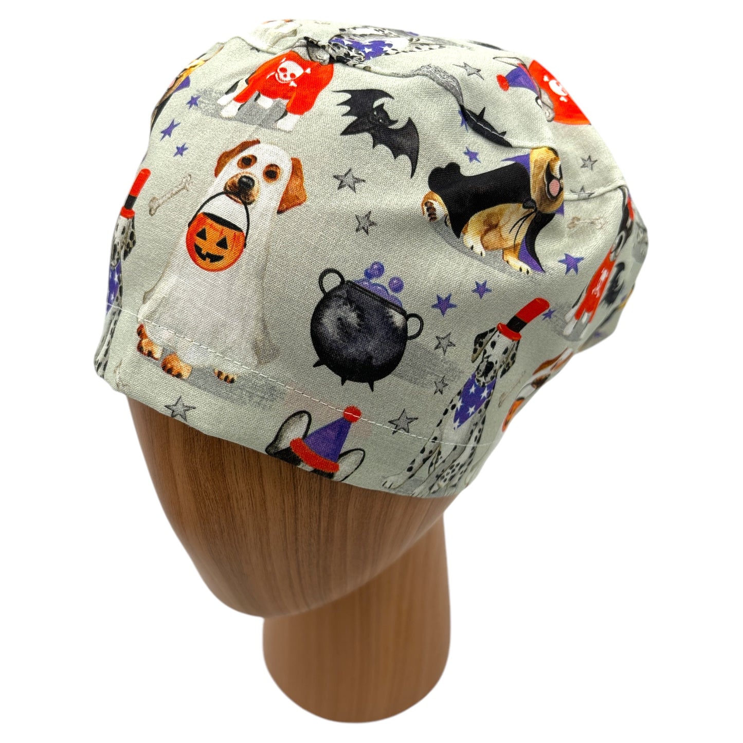 Halloween Scrub Cap - Euro Style