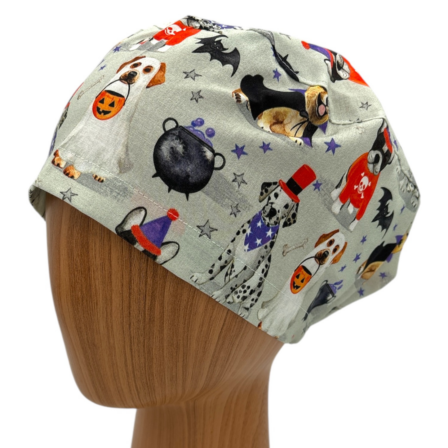 Halloween Scrub Cap - Euro Style