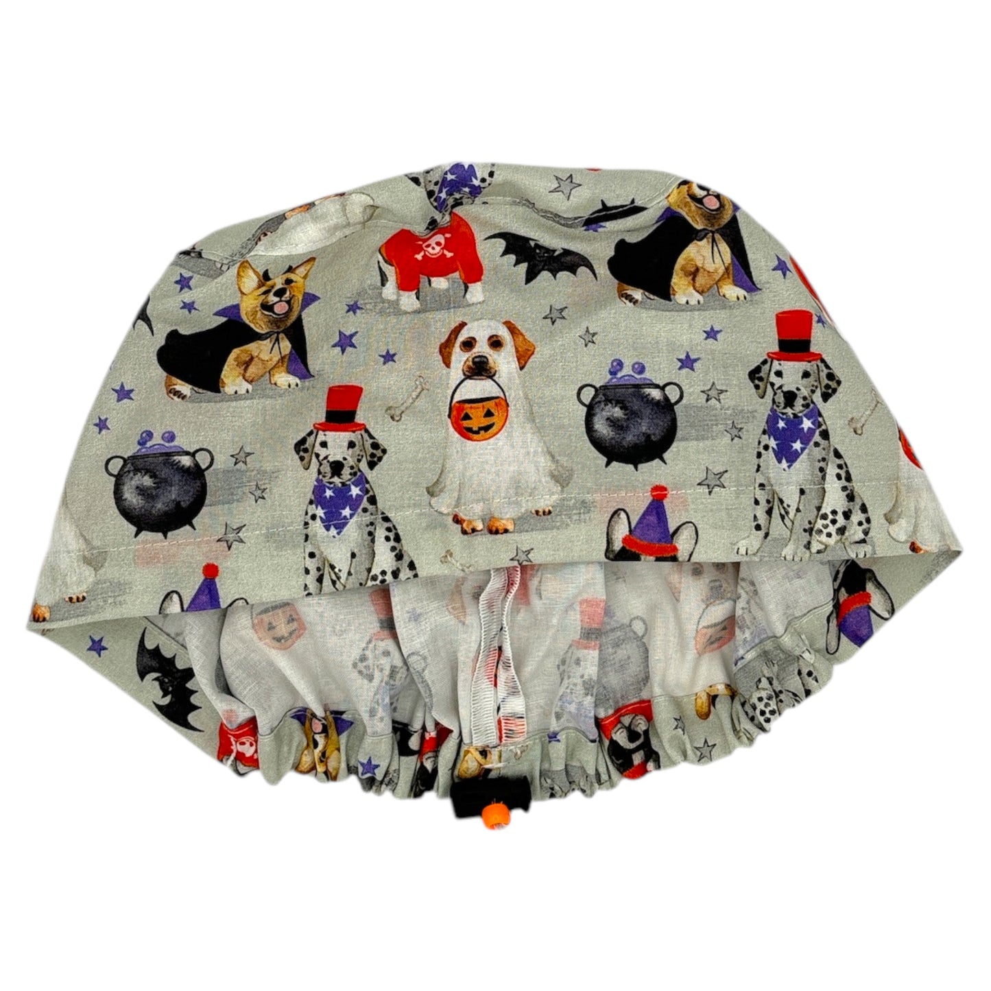 Halloween Scrub Cap - Euro Style