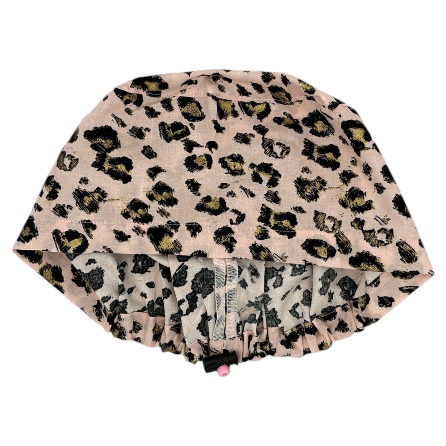 Leopard Print Scrub Cap - Euro Style