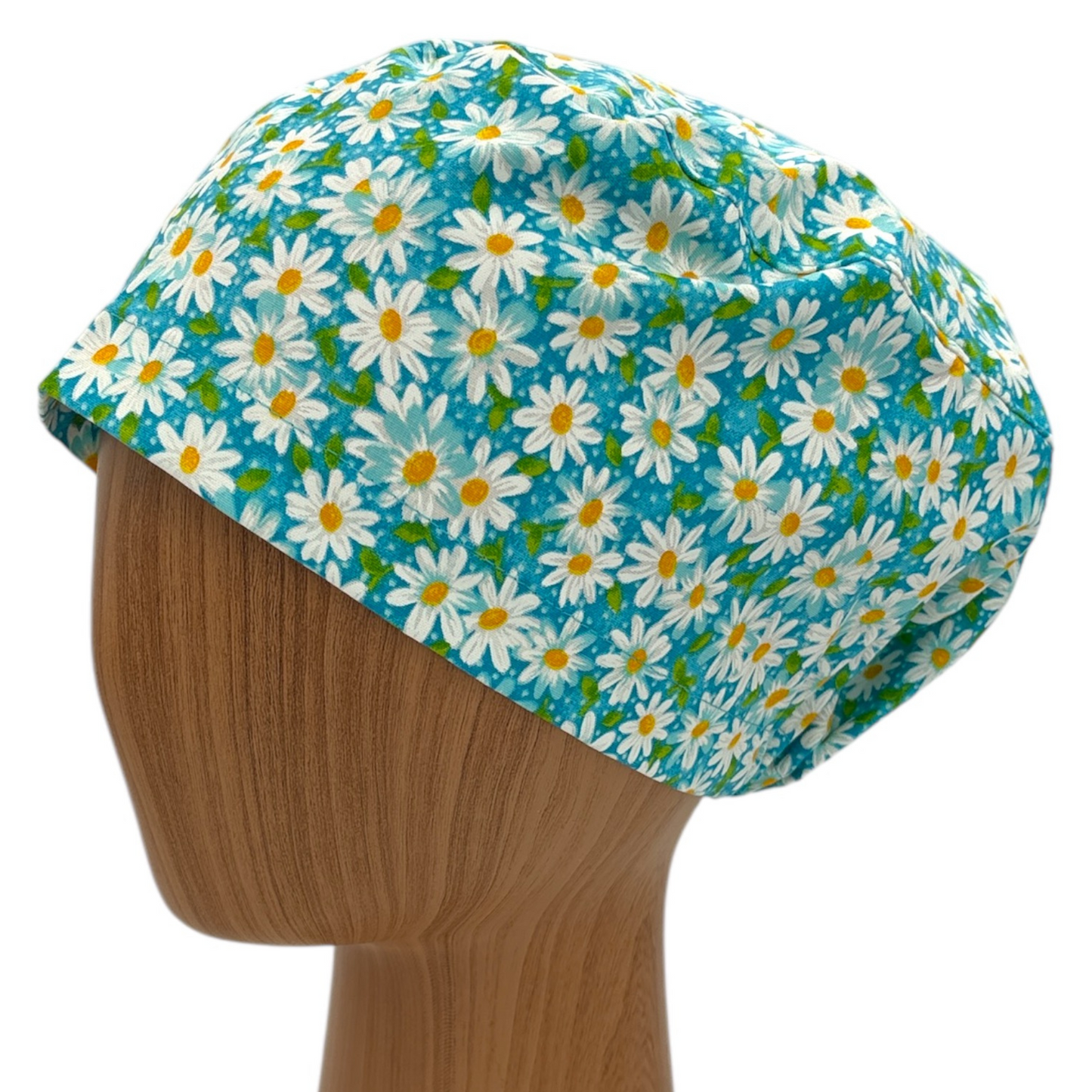 Floral Scrub Cap - Euro Style