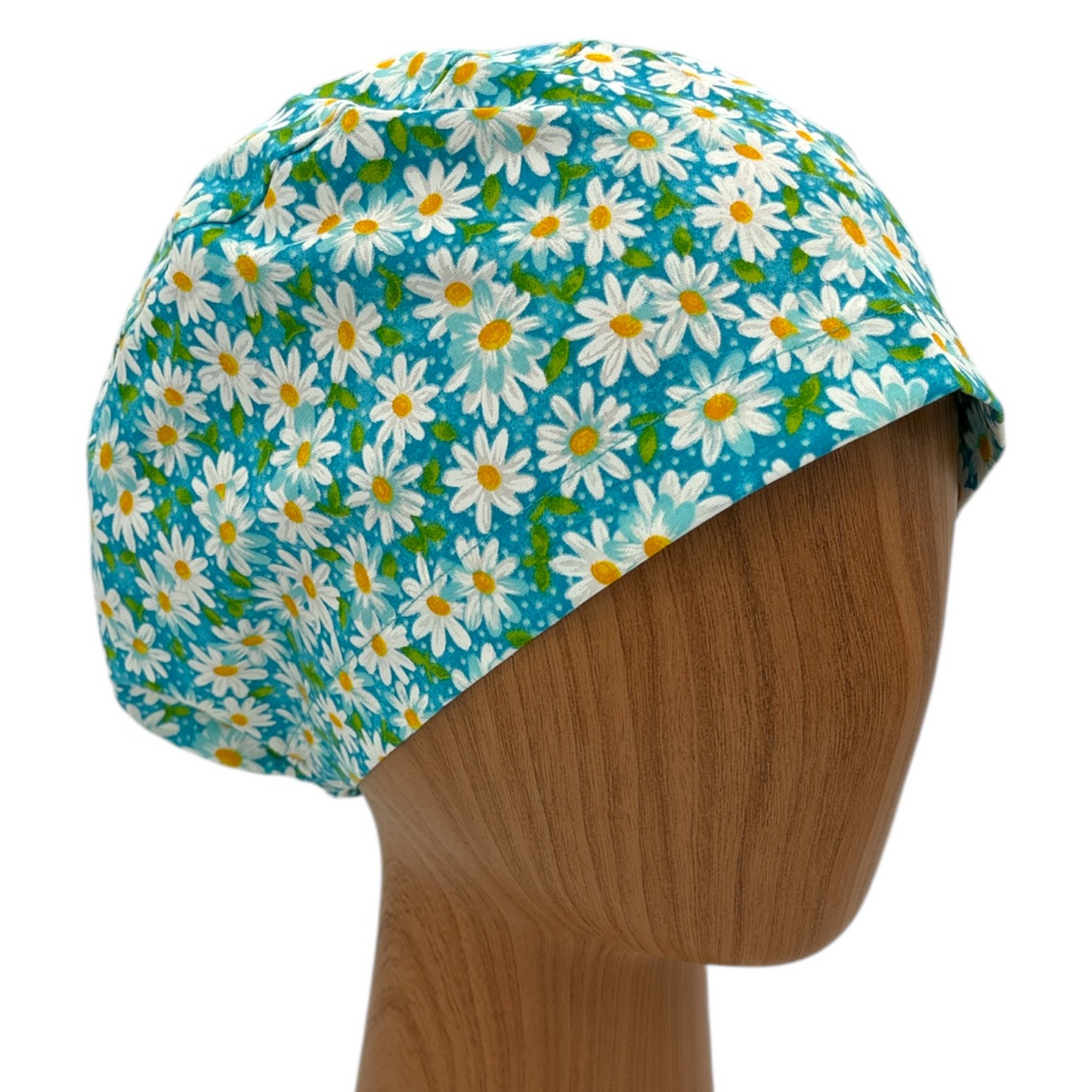 Floral Scrub Cap - Euro Style