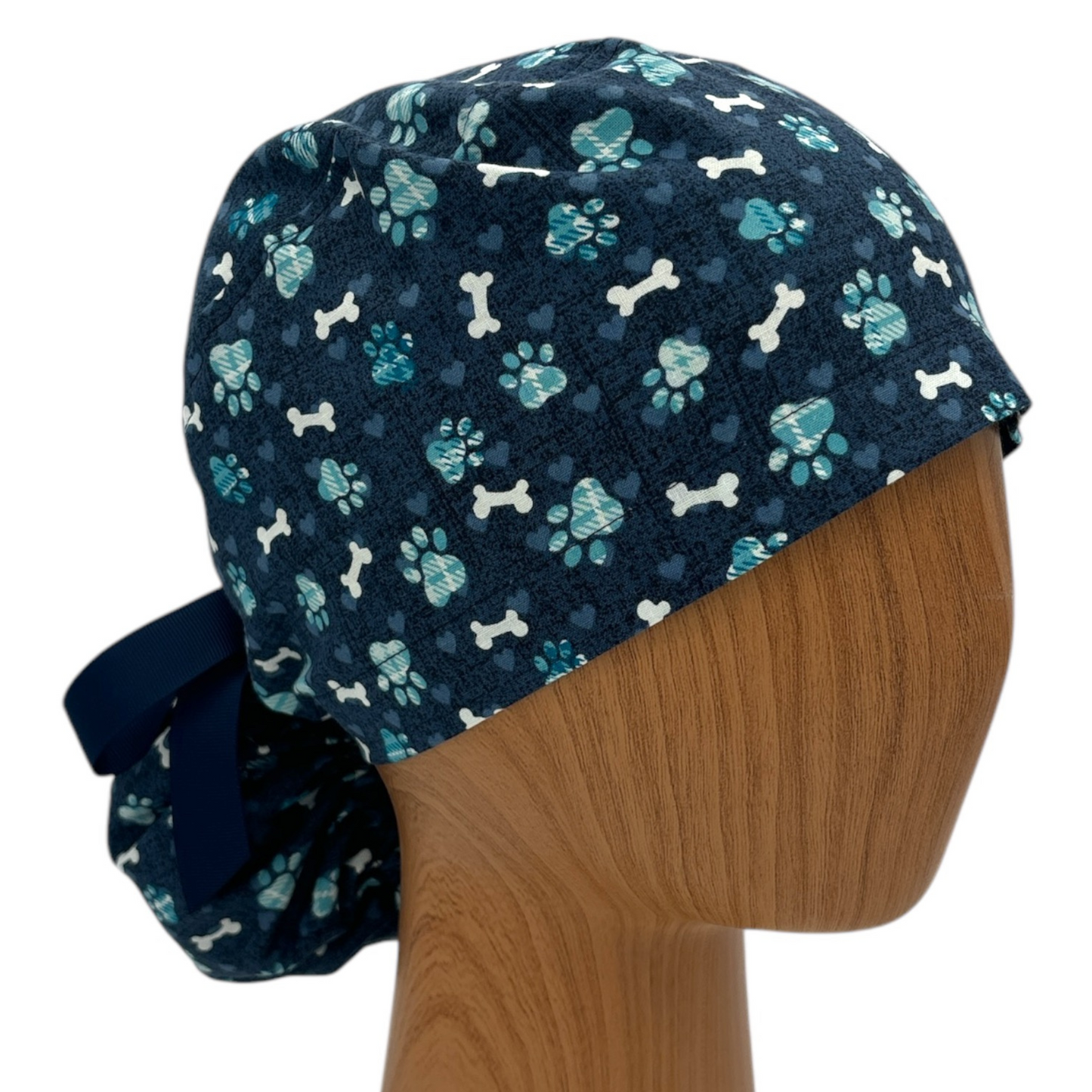 Dog Scrub Cap - Ponytail Style