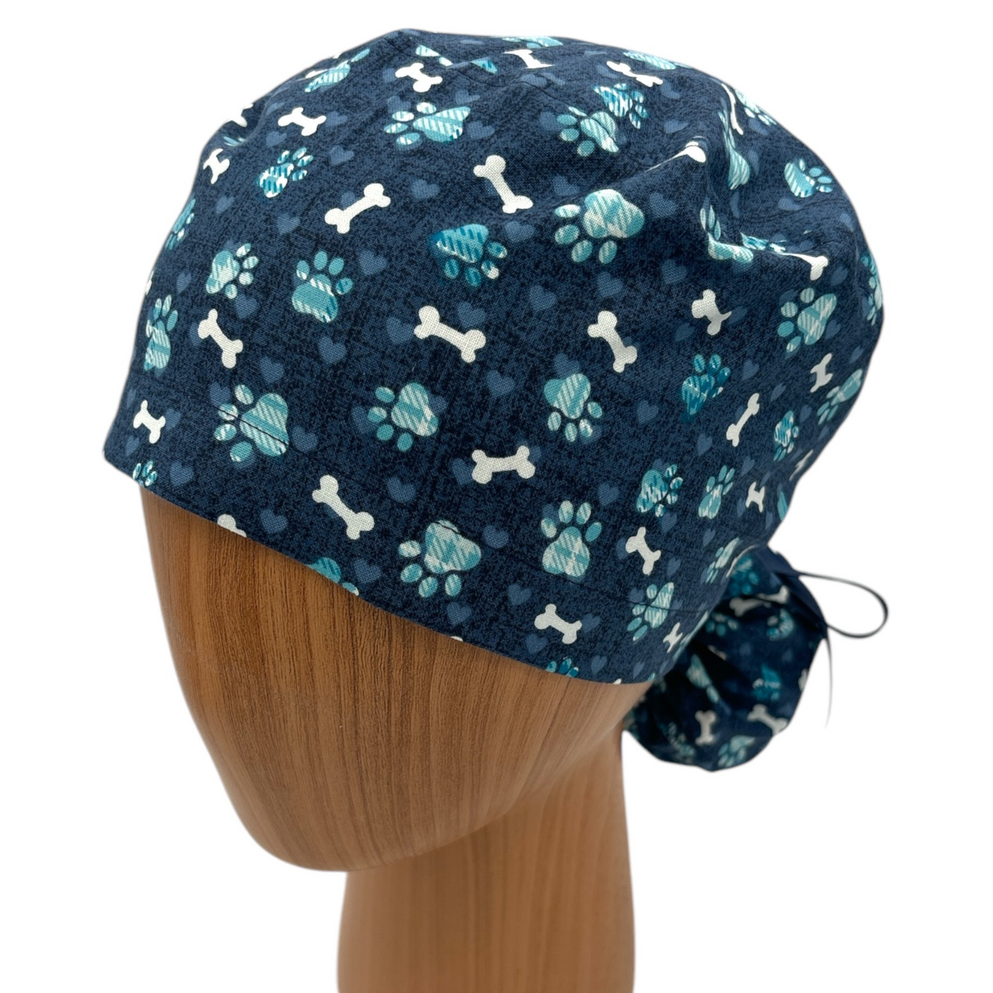 Dog Scrub Cap - Ponytail Style