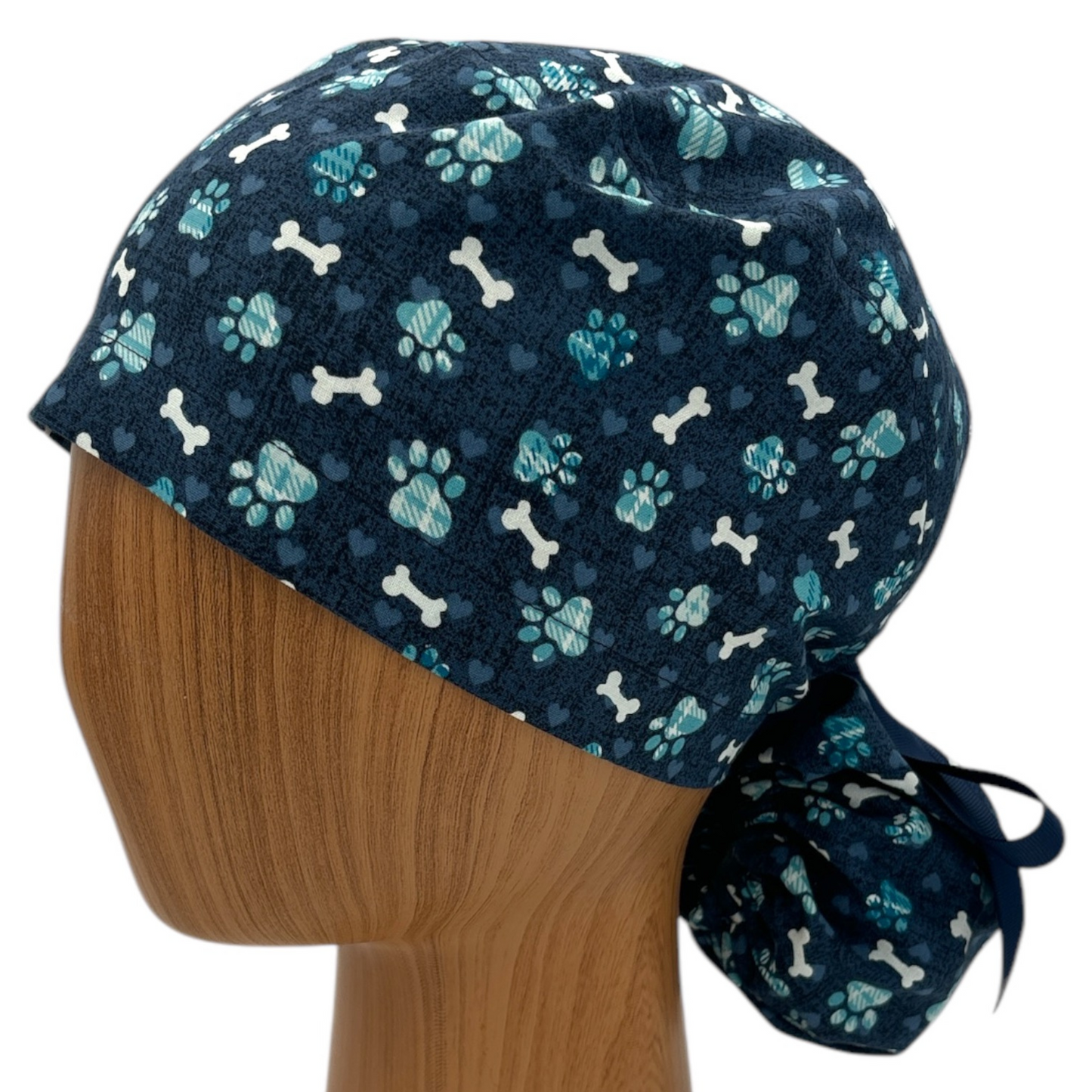 Dog Scrub Cap - Ponytail Style