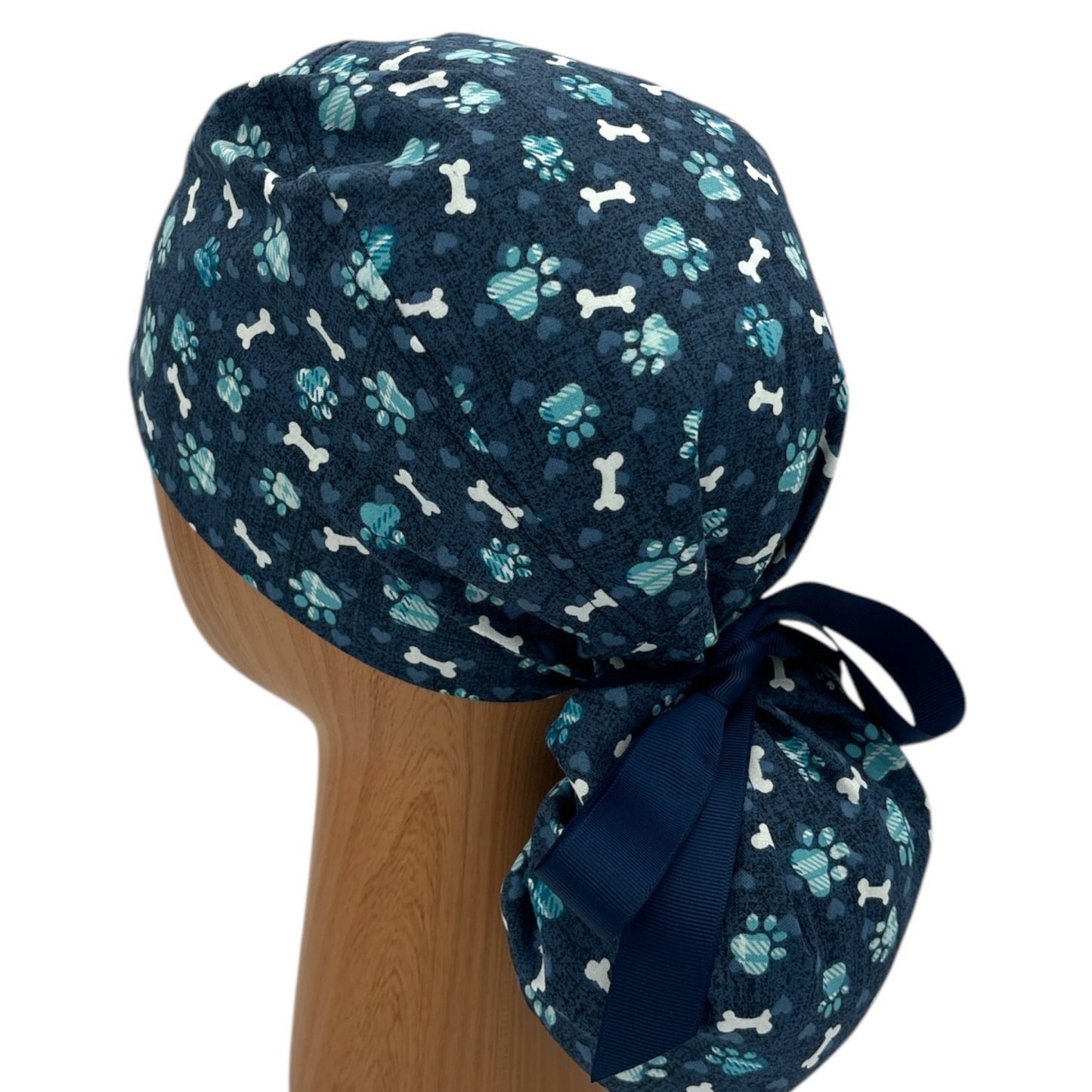Dog Scrub Cap - Ponytail Style