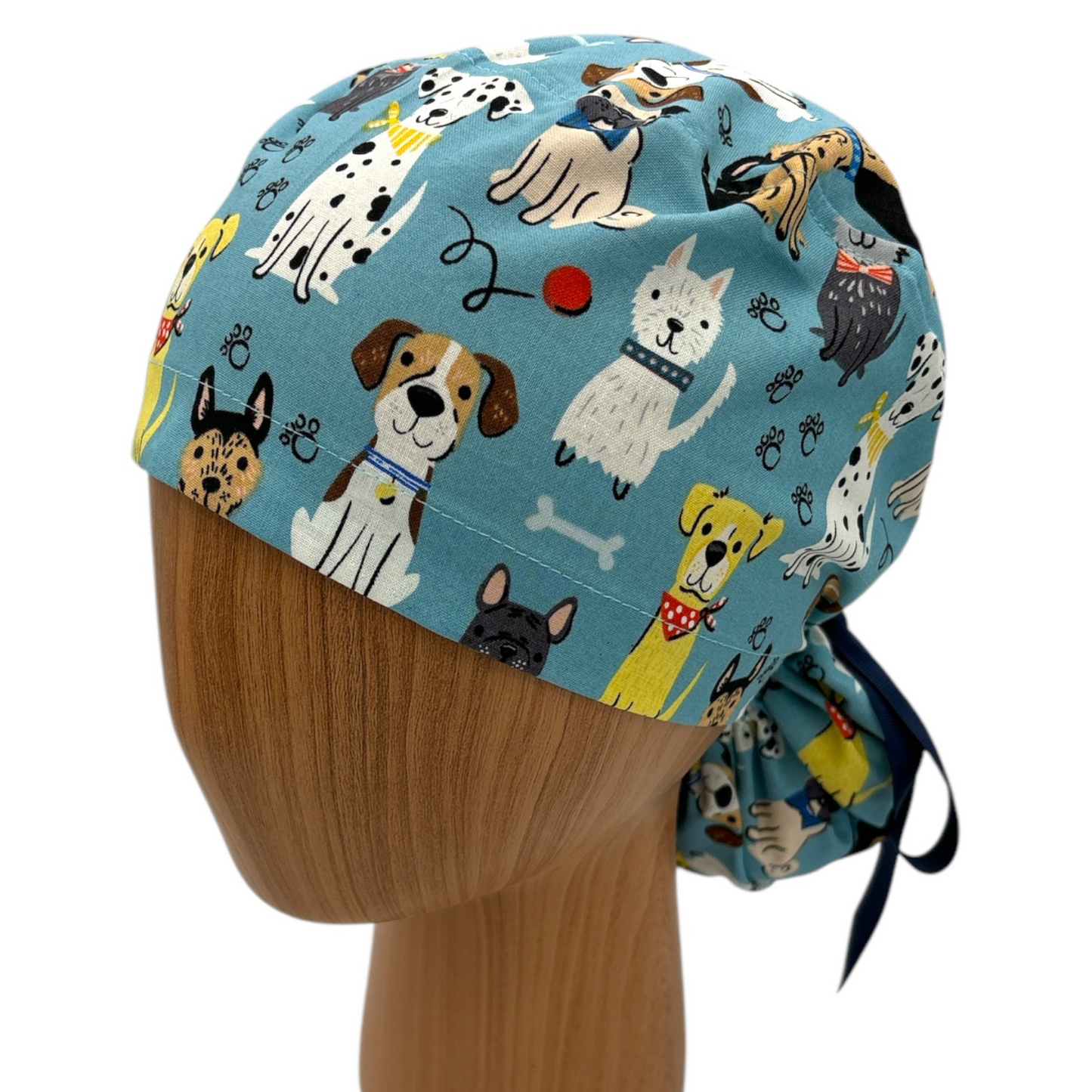 Dog Scrub Cap - Ponytail Style