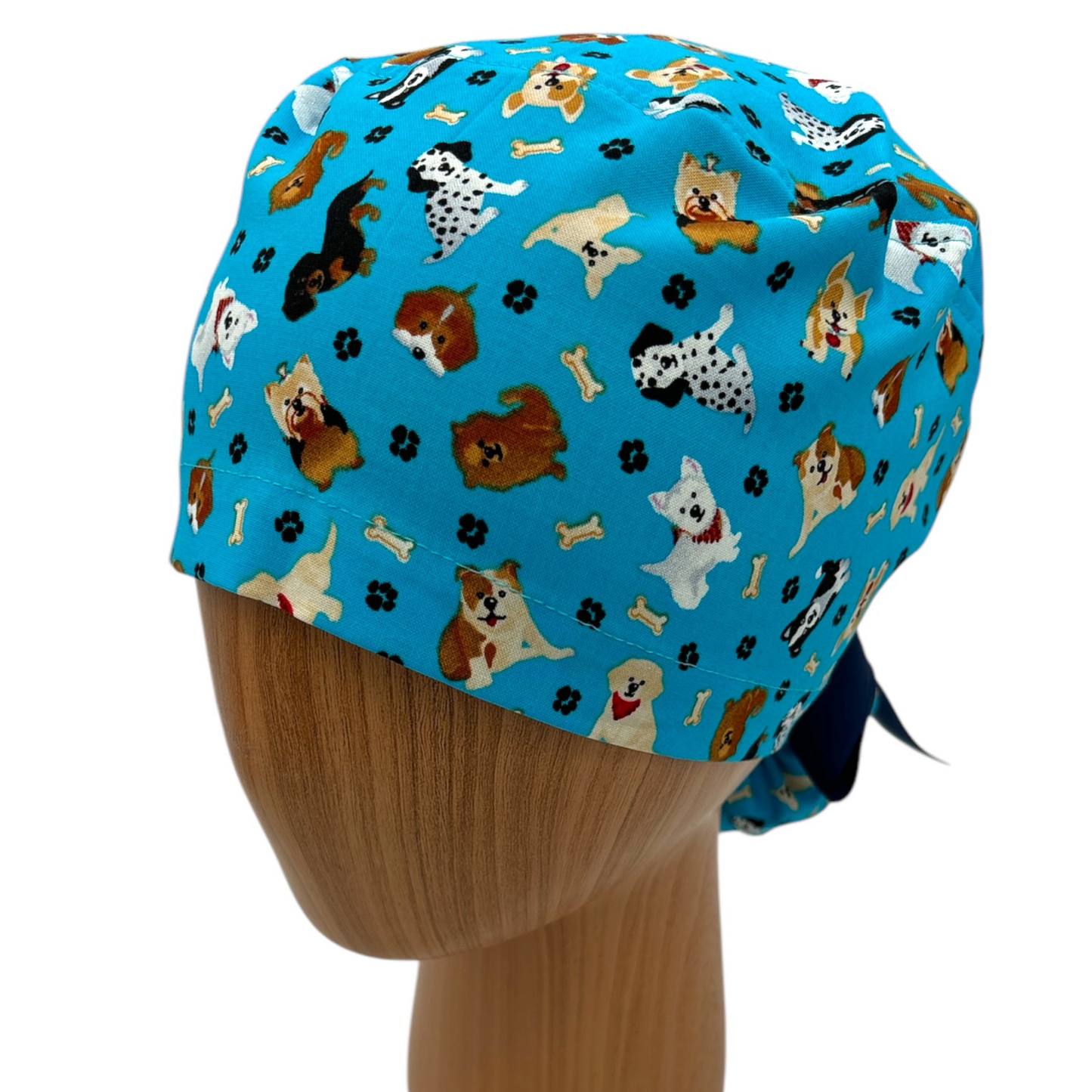 Dog Scrub Cap - Ponytail Style