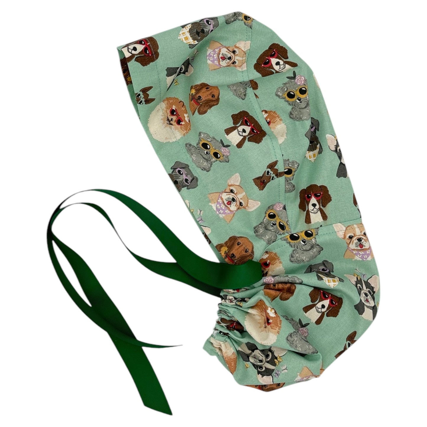 Dog Scrub Cap - Ponytail Style