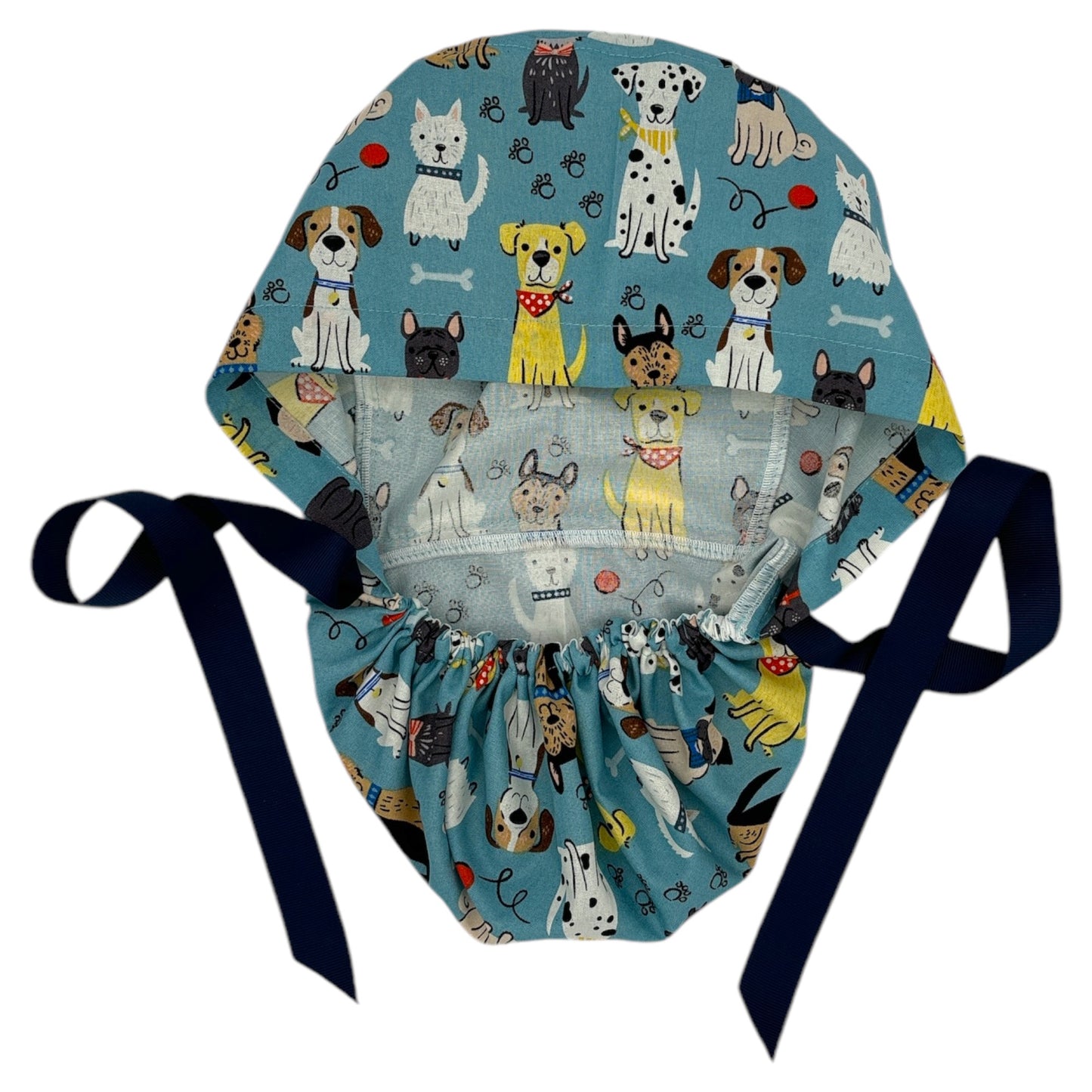Dog Scrub Cap - Ponytail Style