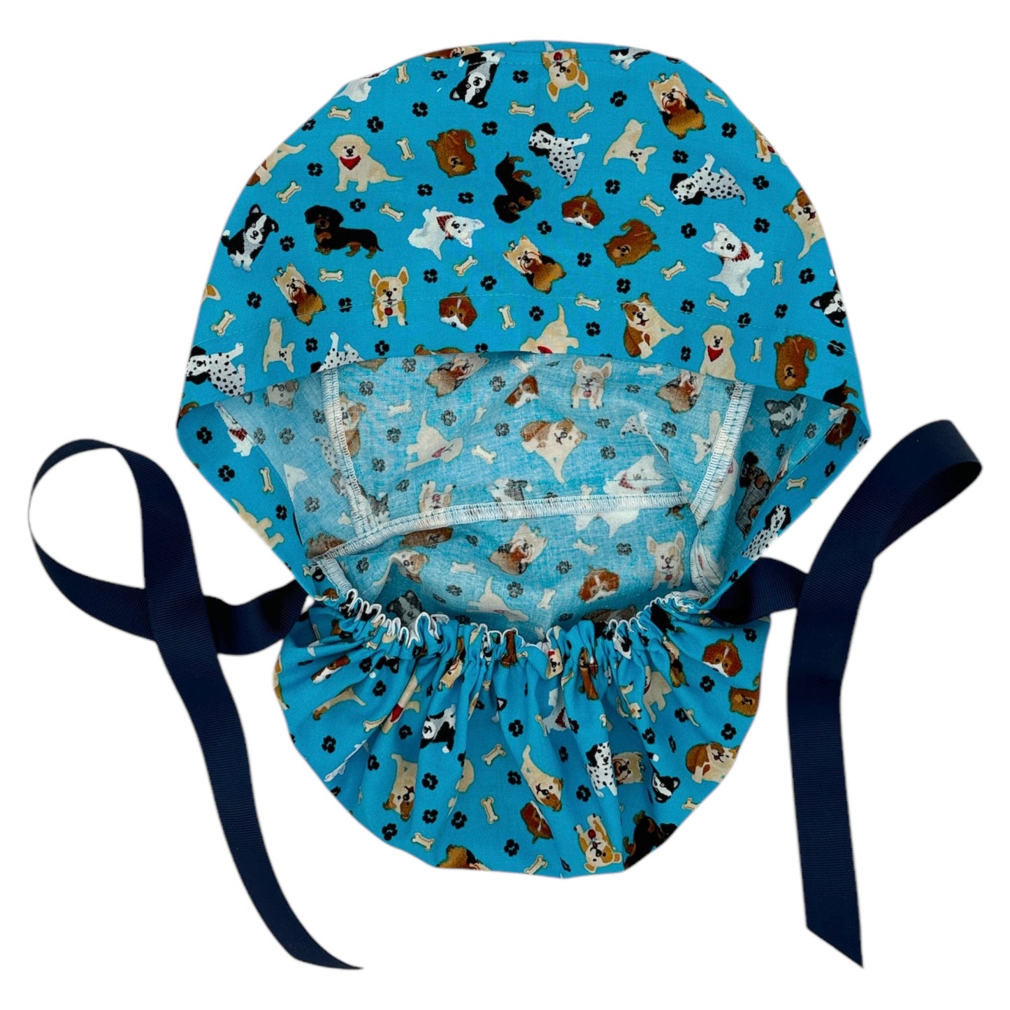 Dog Scrub Cap - Ponytail Style