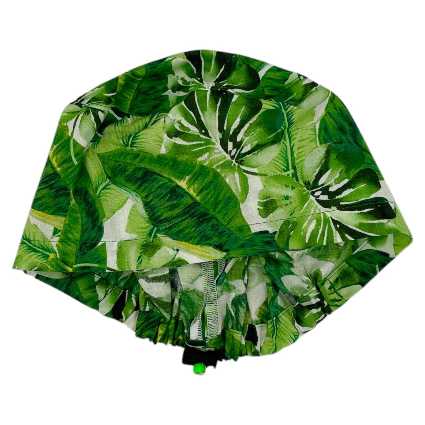 Tropical Leaf Scrub Cap - Euro Style